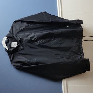 Like new Vans boys Medium black "off the wall" windbreaker